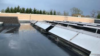 Weather camera view of Langley School.