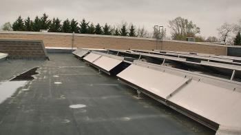 Weather camera view of Langley School.