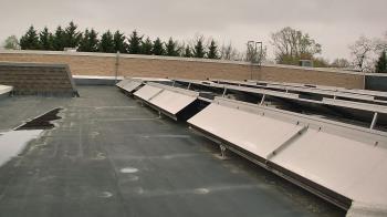 Weather camera view of Langley School.