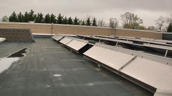 Weather camera view of Langley School.