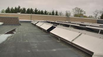 Weather camera view of Langley School.