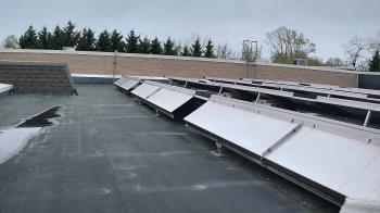 Weather camera view of Langley School.