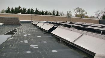 Weather camera view of Langley School.