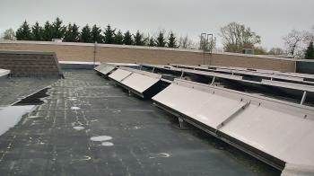 Weather camera view of Langley School.