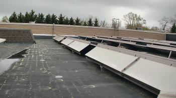 Weather camera view of Langley School.