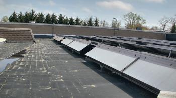 Weather camera view of Langley School.