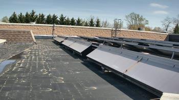 Weather camera view of Langley School.