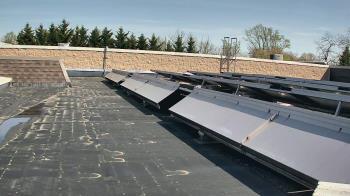 Weather camera view of Langley School.