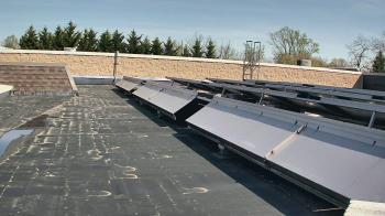 Weather camera view of Langley School.