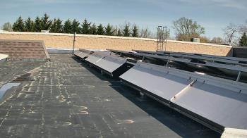 Weather camera view of Langley School.