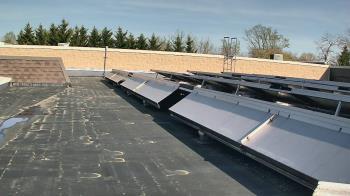 Weather camera view of Langley School.