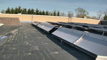 Weather camera view of Langley School.