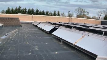 Weather camera view of Langley School.