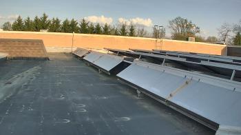 Weather camera view of Langley School.