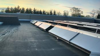 Weather camera view of Langley School.