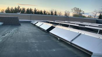 Weather camera view of Langley School.