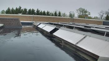 Weather camera view of Langley School.