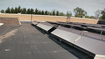 Weather camera view of Langley School.