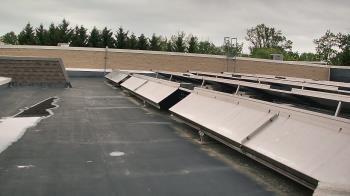 Weather camera view of Langley School.