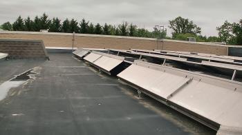 Weather camera view of Langley School.