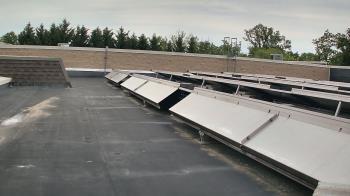 Weather camera view of Langley School.