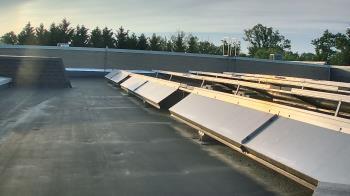 Weather camera view of Langley School.