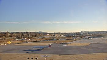 Weather camera view of Harrisburg International Airport.