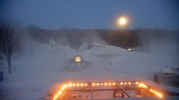 Weather camera view of Powder Ridge Ski Resort.