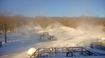 Weather camera view of Powder Ridge Ski Resort.