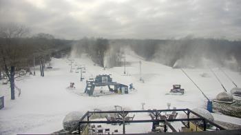 Weather camera view of Powder Ridge Ski Resort.