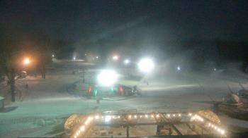 Weather camera view of Powder Ridge Ski Resort.