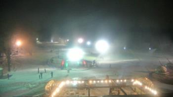 Weather camera view of Powder Ridge Ski Resort.