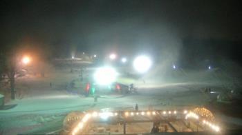 Weather camera view of Powder Ridge Ski Resort.