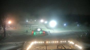 Weather camera view of Powder Ridge Ski Resort.