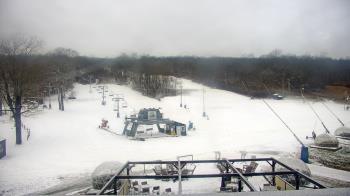 Weather camera view of Powder Ridge Ski Resort.