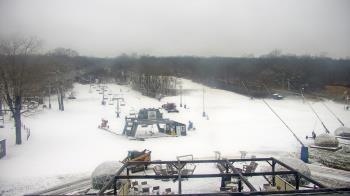 Weather camera view of Powder Ridge Ski Resort.