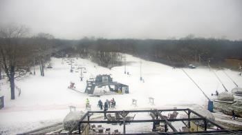 Weather camera view of Powder Ridge Ski Resort.
