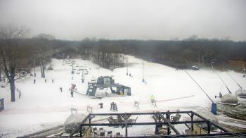 Weather camera view of Powder Ridge Ski Resort.