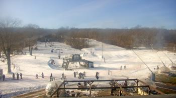 Weather camera view of Powder Ridge Ski Resort.