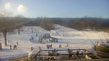 Weather camera view of Powder Ridge Ski Resort.
