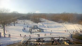 Weather camera view of Powder Ridge Ski Resort.