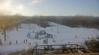 Weather camera view of Powder Ridge Ski Resort.
