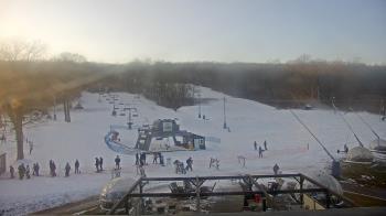 Weather camera view of Powder Ridge Ski Resort.