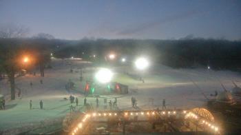 Weather camera view of Powder Ridge Ski Resort.