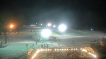 Weather camera view of Powder Ridge Ski Resort.