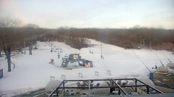 Weather camera view of Powder Ridge Ski Resort.