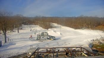 Weather camera view of Powder Ridge Ski Resort.
