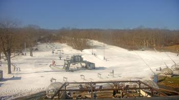 Weather camera view of Powder Ridge Ski Resort.