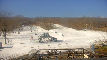 Weather camera view of Powder Ridge Ski Resort.
