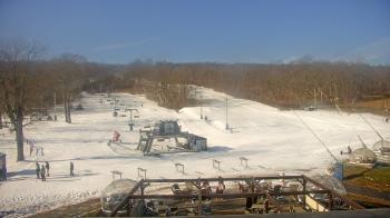 Weather camera view of Powder Ridge Ski Resort.